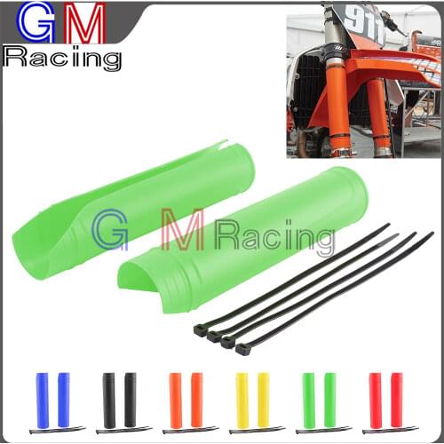 Motorcycle Fork Cover Guards Front Shock absorber Protection For KAWASAKI KX250 KX250F KXF250 KX450F KXF450 KLX250 Dirt Bike