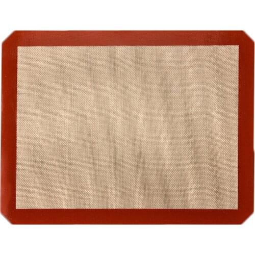 Nonstick Baking Mat Silicone Fiberglass Reusable Heat Resistant Baking Cookie Pastry Bake Pans Sheet Liner