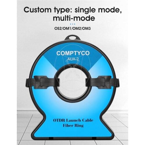 Free shipping SC/FC/ST/LC-UPC/APC OTDR Zone Eliminator,Fiber Rings ,Fiber Optic OTDR Launch Cable Box 2Km SM 1310/1550n
