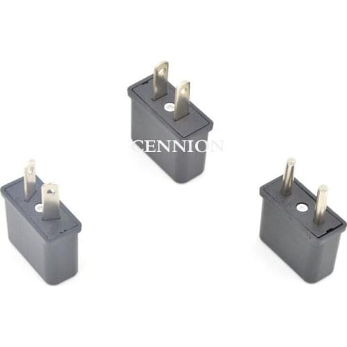 Free Post 50pcs Black US to EU AU to US AC Power Plug Travel Adapter Converter