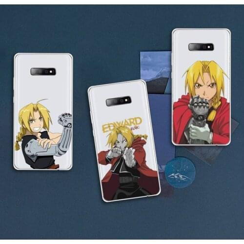Fullmetal Alchemist Phone Case Transparent For Samsung Galaxy A S Note J 5 8 51 2016 Prime 20 Ultra 6 7 Edge PLUS 21
