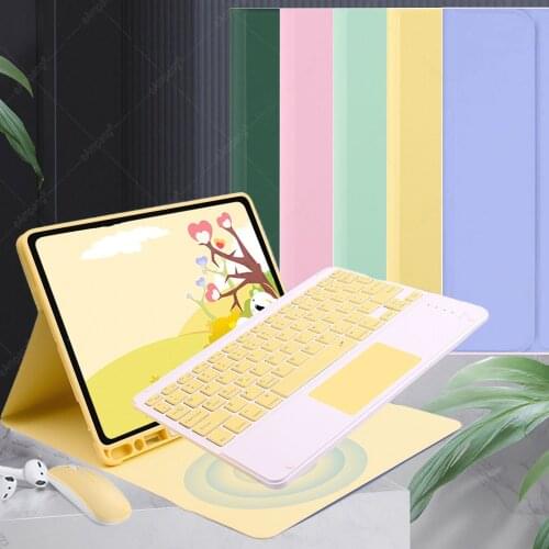 Keyboard Case For iPad Air 4 4th 10.9 Pro 11 2021 2020 Cover With Keyboard For iPad 7th 8th Generation 10.2 Air 1 2 3 9.7 10.5