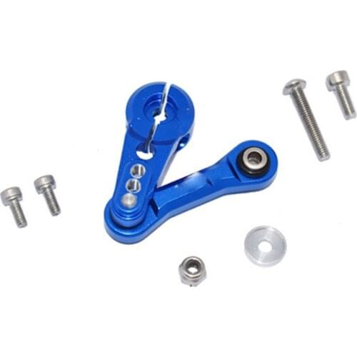 For ARRMA 1/8 KRATON ARA106040T1 ARA106040T2 RC Car Metal Servo Horn + Tie Rod Kit Upgrade Parts