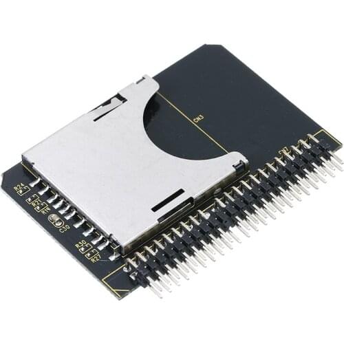 Mayitr 1pc High Quality IDE to SD Adapter Card 2.5 Inch Hard Disk 44-Pin Male IDE to SD Adapters For PC Laptop