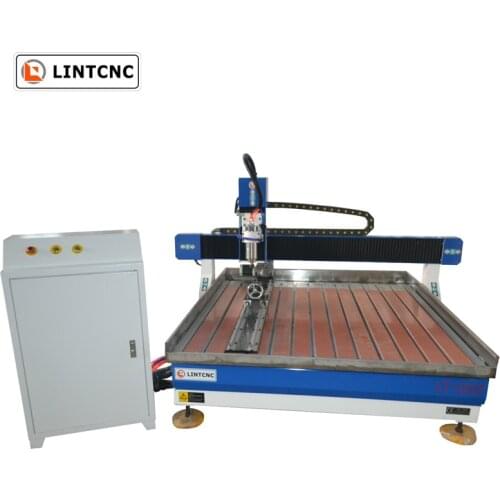 Desktop mini 2.2kw/3.0kw spindle engraving machine 6090 1212 1224 cnc router with rotary axis