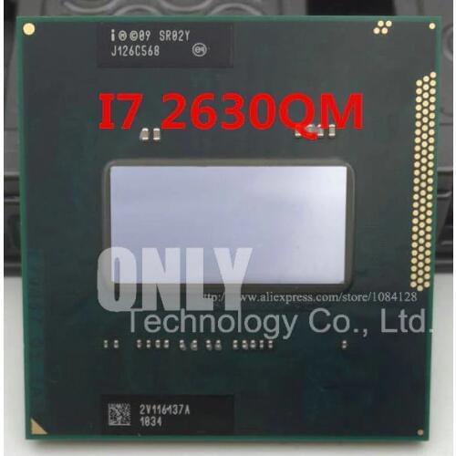 Original intel New official version of the original PGA I7 2630QM I7-2630QM 2.0-2.9G/6M SR02Y CPU FCPGA988