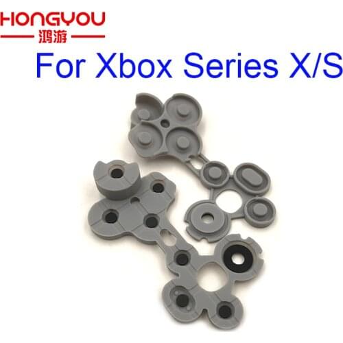 Original For Xbox Series X/S Console Conductive Rubber Button For XBOX ONE Series S/X Rubber D-pad Rubber Buttons