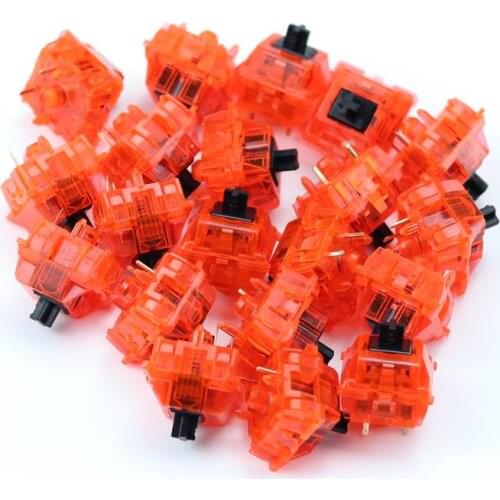 Queen Linear Switches 5pin 60g Touch Button Three-Segment Spring Factory Lubrication Custom Switch For Mechanical Gamer Keyboard