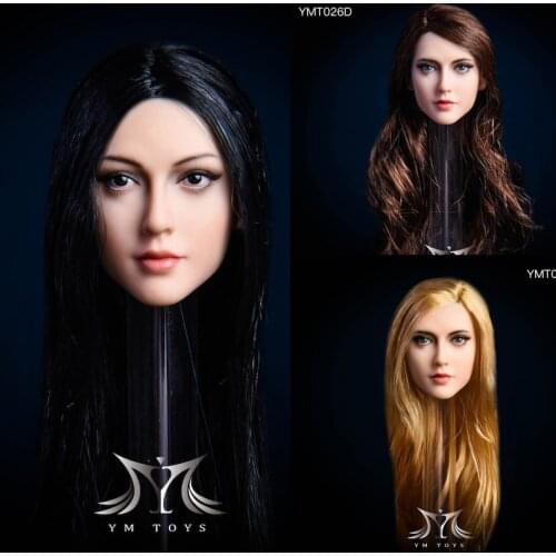 YMToys YMT026 1/6th Scale Anna Head Sculpt For 1/6th Action Figure