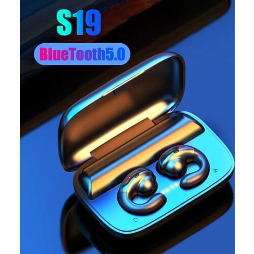 S19 TWS Mini Bluetooth earphones Business Earpieces waterproof IPX7 sports earbuds For xiaomi huawei iphone wireless Headphones
