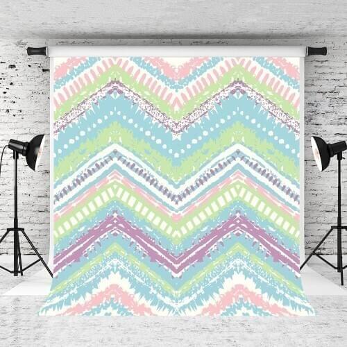 VinylBDS photography backgrounds Papel De Parede Hand-painted Colorful Stripes background backdrop