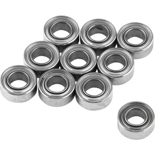 10pcs/Lot MR63ZZ Double-shielded Miniature Ball Bearings 3x6x2.5mm for Printer Model Making Deep Groove Ball Bearing