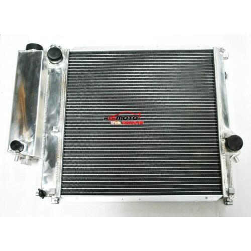 2 Row Aluminum Radiator For For 1987-2000 BWM E36 Z3 M44 M42 Manual MT 89 90 91