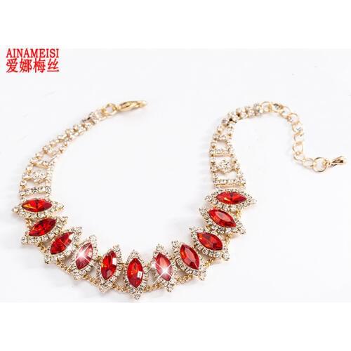 AINAMEISI Red Bracelets