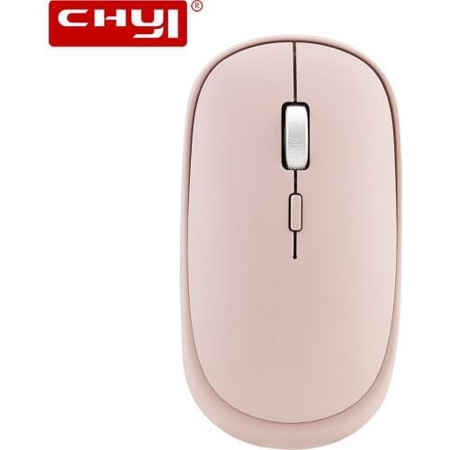 CHYI Wireless Bluetooth Optical Mouse Dual Mode 2.4Ghz Mause 4 Buttons Computer Gamer 1000-1200-1600DPI Mice For PC Laptop Mac