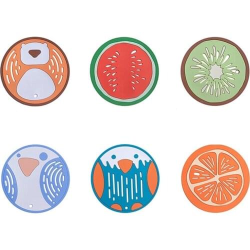 Home Kitchen Insulated Tableware Mat Waterproof Silicone Dining Table Dinner Plate Coaster Table Decoration