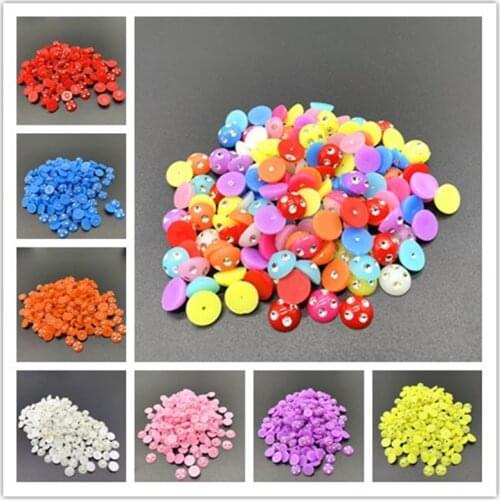 6mm 8mm 10mm Imitation Round Pearl Flat Back Scrapbook Beads For Phone Case Scrapbook DIY Jewelry Making