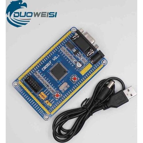C8051F020 development board C8051F minimum system development board learning board core board