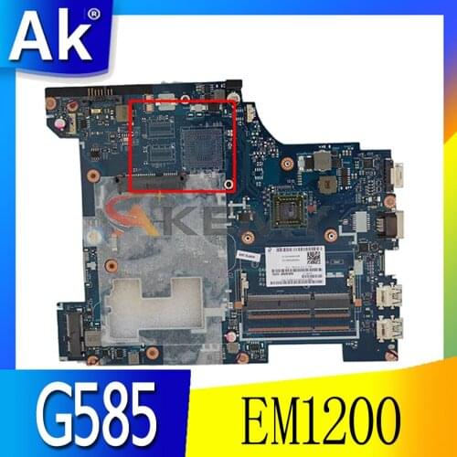 Laptop Motherboard For LENOVO Ideapad G585 15.6' Inch EM1200 Mainboard LA-8681P 90001075 DDR3