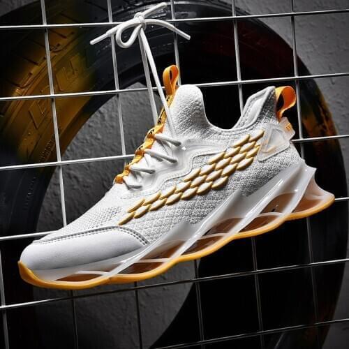 Mens Shoes Adult Casual Vulcanized Shoes Cushioning Sneakers Male Breathable Walking Platform Footwear