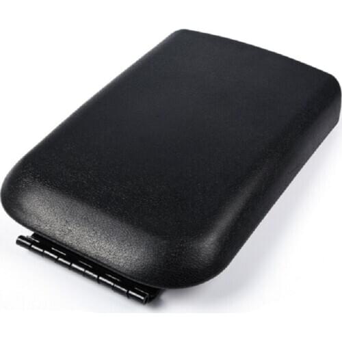 Fit For Ford Mustang 2005-2009 Durable Leather Center Console Armrest Lid Cover Black Armrest Cover Car Accessories