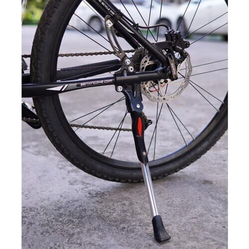 Adjustable Bike Kickstand Bicycle Side Support with Anti-slip Foot Mountain Bike Bicycle Accessories