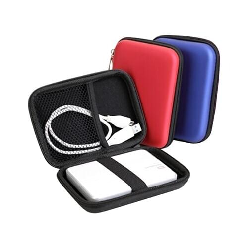 2.5" External USB HDD Hard Drive Disk Storage Bag Hand Carry Case Cover Pouch Bag for PC Laptop Phone Storage Cases