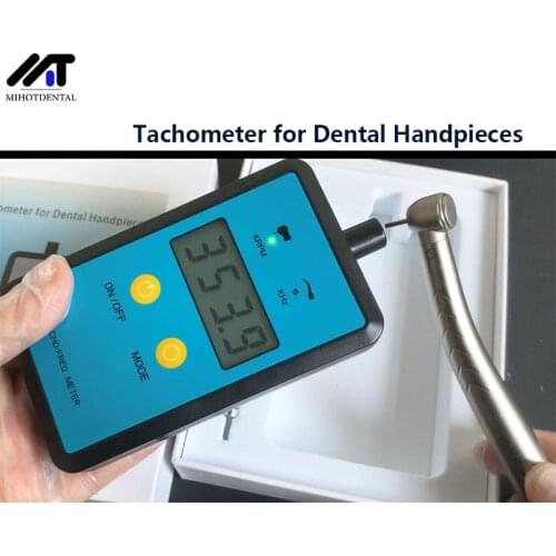 General Tachometer For Dental Handpiece Scaler LED Display Electrical Digital RPM High/Low Speed Handpiece Speedmeter