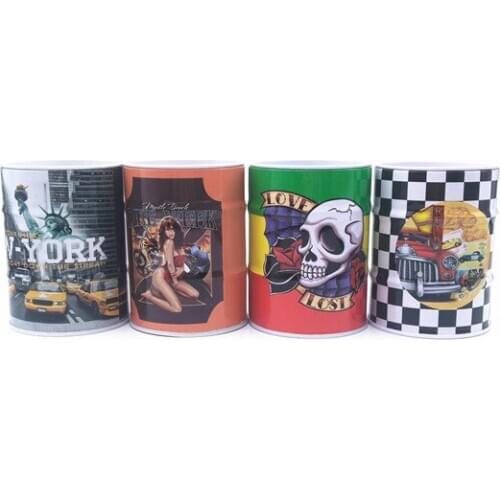 1/10 RC Rock Crawler Car Decoration Upgrade Parts Metal Oil Drum For Axial D90 Pajero TRX-4