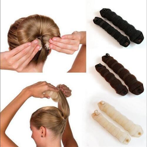 2 Pcs/lot hair tool simple style easy use Braiders Curling hair rollers for Women Ladies Magic Style Hair Styling Tools