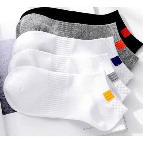 2021 New 5 pcs/lot Cotton Socks Breathable Spring Summer For Male