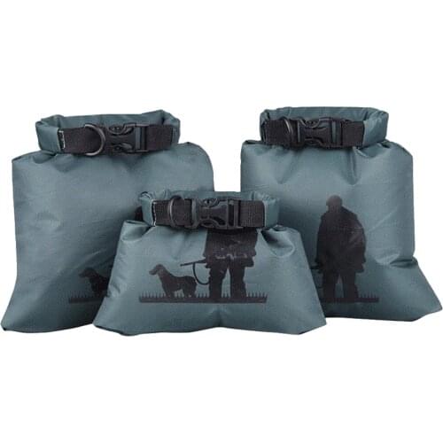 3 Piece Portable Storage Desiccant Bags Waterproof Pack for Wet Outdoor Activities