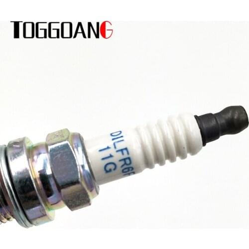 4pcs/lot 12290-RBJ-003 Iridium Spark Plug DILFR6F11G For 2010 2011 Honda