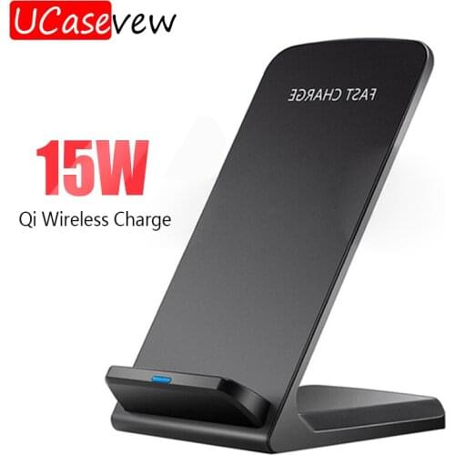15W Qi Quick Wireless Charger USB C QC 3.0 For Samsung S10 S9 S8 Fast Charging Pad Stand for iPhone 11 Pro XS XR X 8