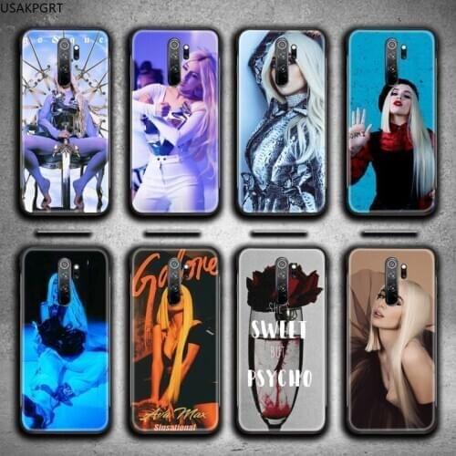 Ava Max Sweet But Psycho Phone Case for Redmi 9A 8A 7 6 6A Note 9 8 8T Pro Max Redmi 9 K20 K30 Pro