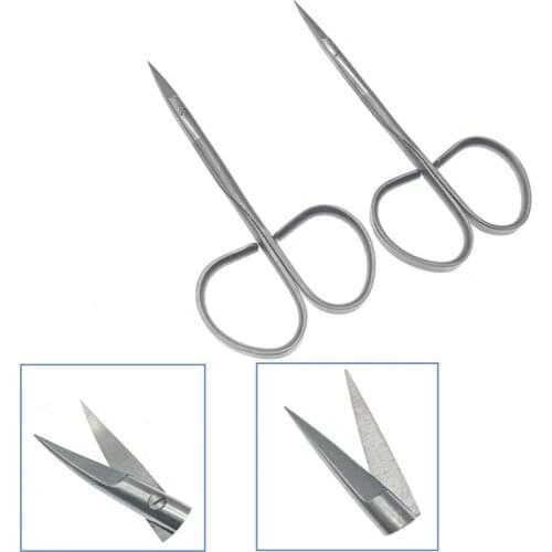10CM Surgical scissors stainless steel Scissors For Pet Veterinary Surgical Instruments
