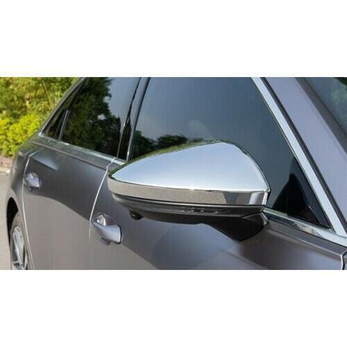 Chrome Side Mirror Cover 2 Pcs Set For Audi A6 S6 C8 A7 A8 2019-2020 New