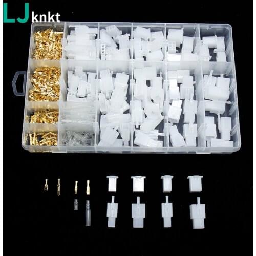 2.8mm car wire connector male and female cable plug kit with brass plug spring motorcycle car wagon wiring harness terminal