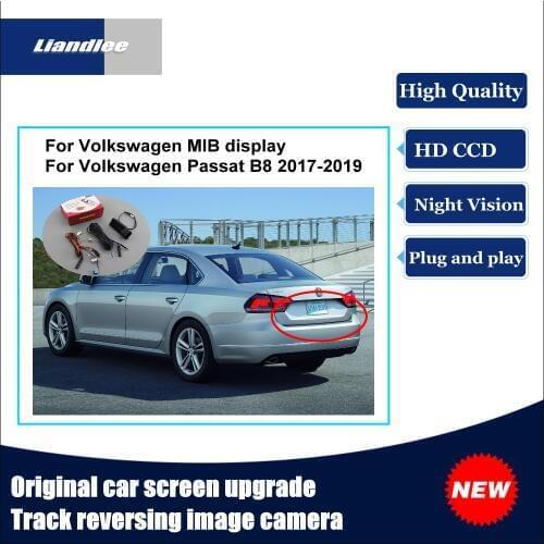 For Volkswagen VW Passat B8 2017 2018 2019 Original Car Screen Upgrade Lossless Reversing Track Image Camera HD Night Vision