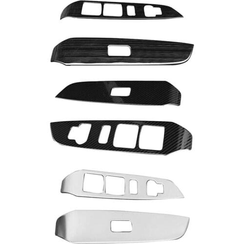 Door And Window Lift Switch Dashboard Cover Trim for Suzuki Solio 2021 2022 Car Interior Accessories RHD