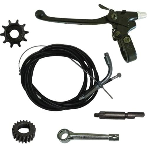 Clutch Lever&Throttle Cable Clutch Cable Fits 66/80cc Engine Motorized Bicycle