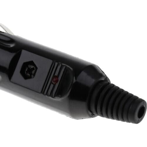 High Power Male Car Cigarette Lighter Socket Plug Connector Conversion Kit