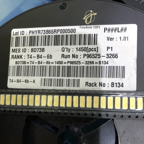 3000PCS Maintenance of LG LED LCD TV backlight lamp with light emitting diode 6V tube 7030 SMD beads LEWWS73V15CZ00