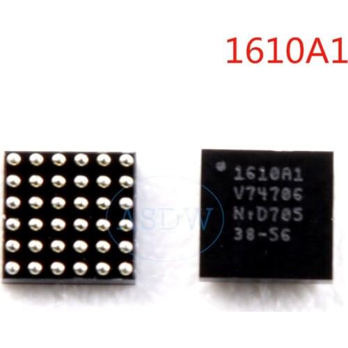 50pcs/lot 1610A1 U2 1610 1610A for iphone 5S 5c charging charger ic 36pins