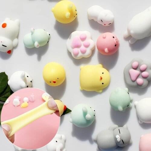 Fidget Toys Squishy Soft Toy Cute Animal Antistress Pop it Slow Rising Relief Toys Relax Pressure Gift Ball Abreact Sticky 2021