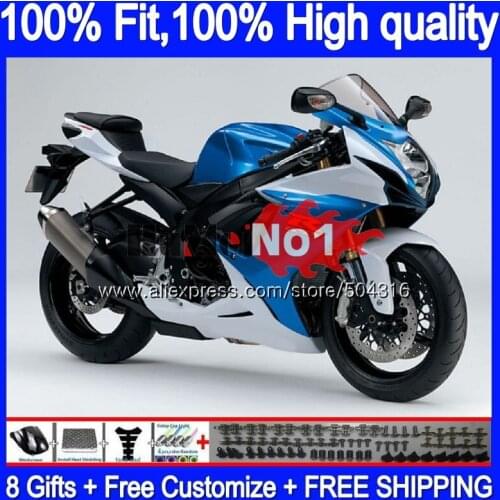 Injection For SUZUKI GSXR 750 600 GSXR750 K11 18MC.56 GSXR600 2011 2012 2013 2014 2015 2016 11 12 13 14 15 Fairing Stock blue