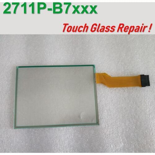 Allen Bradley PanelView PLUS 700 2711P-B7 GLASS 2711P-B7C 2711P-K7 digitizer for Panel Repair,in stock