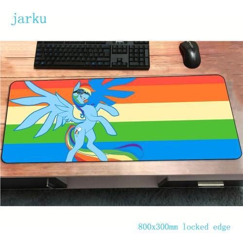 My little pony mousepads 800x300x3mm pad to mouse notbook computer mouse pad present gaming padmouse gamer keyboard mouse mats
