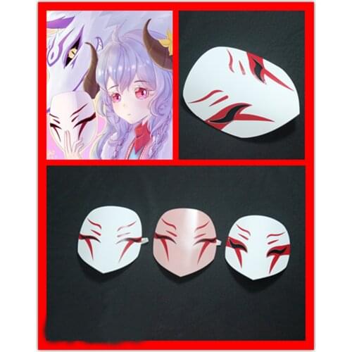 LOL Spirit Blossom Kindred Cosplay Mask Halloween Cosplay Costume Accessories