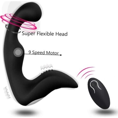Prostate Massager For Men Silicone 7 Mode Erotic Anal Vibrator Butt Plug Male Masturbator For Adult Sex Toy Stimulate
